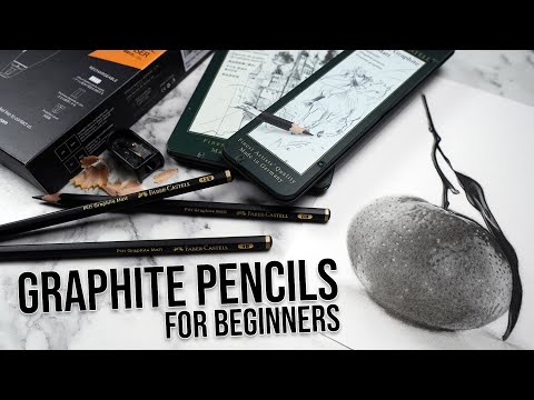 How do you use graphite pencils for beginners?