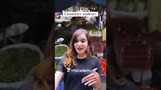 Science Vs Commerce Vs Humanities Students | Buying from vendors ft. Shipra Mam | Unacademy #Shorts