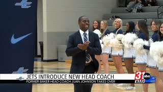 James Clemens introduces head football coach Juan Johnson