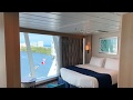 The Ocean View Panoramic Suite #1854 on Royal Caribbean’s Adventure of the Seas.