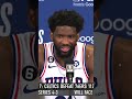 Embiid throwing his teammates under the bus | Beyond the Baseline