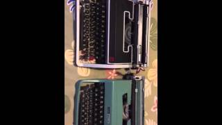 Compare olivetti lettera 32 \u0026 33