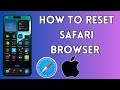 How to Reset Safari Browser on iPhone | Reset Safari Browser on iPhone | 2024