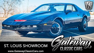 1983 Pontiac Trans Am KITT tribute For Sale Gateway Classic Cars St. Louis  #8337