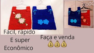 PORTA CALCINHA OU PRENDEDOR, TRECOS, FRALDAS E ETC. SUPER FÁCIL E ECONÔMICO,PASSO A PASSO