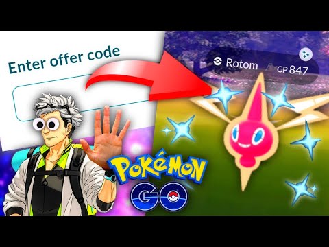 *NIANTIC MESSED UP AGAIN* How to get Shiny Rotom & code in Pokemon GO