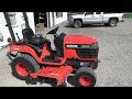 2002 kubota bx2200 for sale