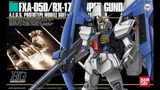 Unboxing: HGUC 035 FXA-05D/RX-178 \