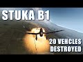 Battlefield 5 Plane Highlight | Stuka B1 (1000kg Bomb) | 20 Vehicles Destroyed