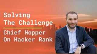 Chief Hopper Challenge | Solving The Programming Challenge