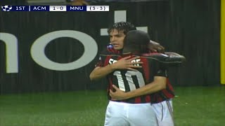 Ricardo Kaká vs Manchester United #UCL Home 2006/07 HD by Kaká22i