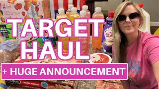 HUGE $300 TARGET HAUL // LARGE GROCERY HAUL // NEW AT TARGET FINDS