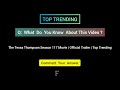 the tessa thompson season 117 movie official trailer top trending