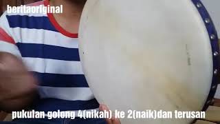 Rebana albanjari, RUMUS BARU Pukulan golong 4 #2