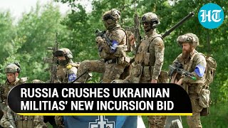 Putin's Men Foil Ukraine's Fresh Attempt To Invade Russia; Dramatic Fight Near Border On Cam