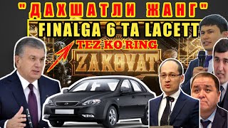 ДАХШАТЛИ ЖАНГ🔥 ЗАКОВАТ ФИНАЛГА 6 ТА ЛАСЕТТИ БАРЧА КУ́РСИН