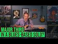 Using the Major Third in a Blues-Based Solo with Andy Aledort