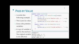 lec04_part1_Java Method ( pass by value and pass by reference )