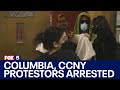 Columbia and CCNY protestors arraigned