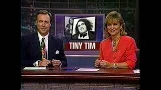 Tiny Tim - Bucks Burnett - KXAS TV Fort Worth, TX  - 1995