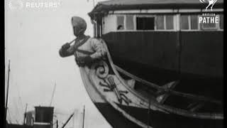 H.M.S. Hindustan, 100 year old wooden ship (1921)