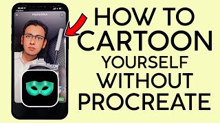 🔥How to Turn Yourself Into Cartoon WITHOUT ProCreate on iPhone!!! 💯 Persona App (2022)