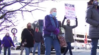 Protest over GOP lawmakers in Roanoke