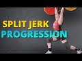 How To Split Jerk for Beginners | Exercise Progression