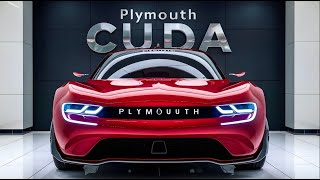 PLYMOUTH CUDA 2026 Model Officially Revealed\