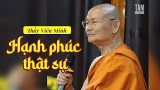 Thầy Viên Minh giảng pháp: Hạnh phúc thật sự