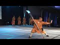 shaolin warrior monks weapons demo