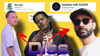 Rze Diss Girish khatiwada ! Hiphop news creators collaboration song