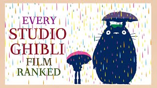 All 23 Studio Ghibli Movies Ranked | Canon Fodder