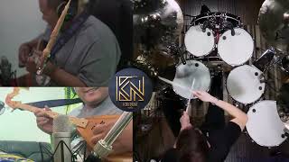 หย่าวพิณอีสาน VS กลองชุดฝรั่ง - Eye of the Tiger - Drum Cover - Survivor