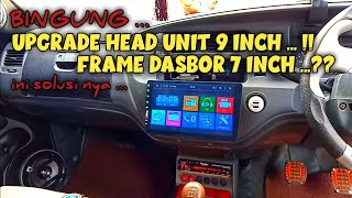 CARA PASANG HEAD UNIT 9 INCH DI DASBOR KIJANG KAPSUL