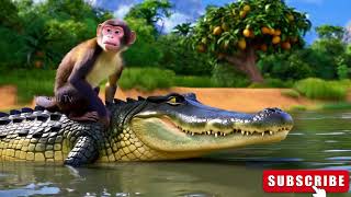 குரங்கு இதயம், துரோகம்#kidsstory ,#moralstory ,#childrensbook ,#childrenstale ,#monkey ,#crocodile