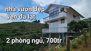 Xây nhà vườn homestay tuyệt đẹp với 700tr tại Lâm Đồng | nhà vườn đẹp ven đà lạt