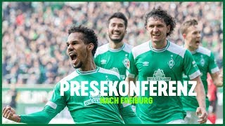 Pressekonferenz mit Christian Streich & Florian Kohfeldt | Werder Bremen - SC Freiburg 2:1