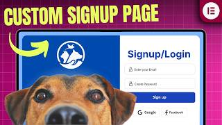Elementor’s CUSTOM Login/Signup Page (Free Plugin)