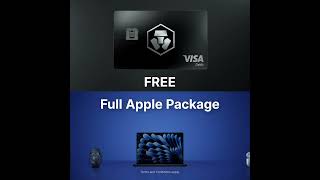 Get Free Apple Gear with a Crypto.com Visa Card