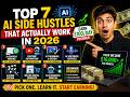 “Top 7 AI Side Hustles That Actually Work in 2026 (Beginner Guide)” @velocityincome