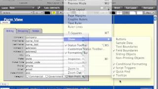 FileMaker Tutorial - 076 - Layout Badges