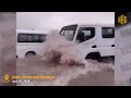 dubai uae destroyed in 2 minutes plane floating in water flash flood in dubai