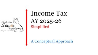 MJ25 IT 1.4 Tax Computation for Agricultural Income \u0026 2.2 Scope of Total Income [AY 2025-26]