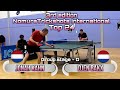 Top 24 Group C Jonah Kahn vs Djen Bakx - Nomuratrickshots international #tabletennis