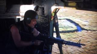 Full Metal Jacket -helicopter turret scene