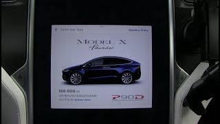 Tesla Model X reaches 100k km/62k mi after 1 year