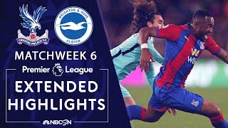 Crystal Palace v. Brighton | PREMIER LEAGUE HIGHLIGHTS | 9/27/2021 | NBC Sports
