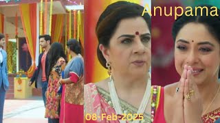 Anupama ||episode 1553||baa ko pata chala rahi kaa sach||#serial #today#anupama || 8 feb episode