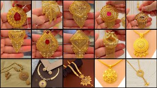 Gold Pendant design 2024 //Beautiful locket design @gold_design_sk